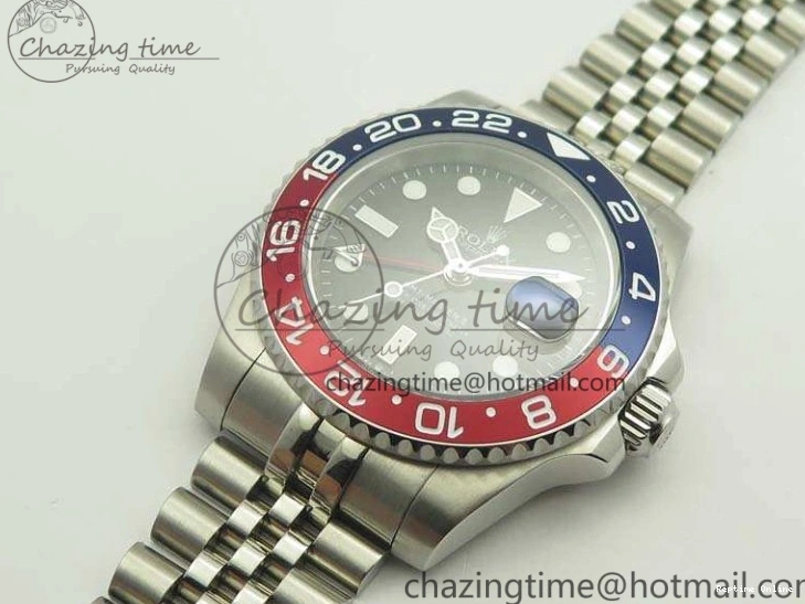 0402 GMT-Master II 126710 BPF BLRO SS Black Dial On SS Jubilee Bracelet A Youthful 3483